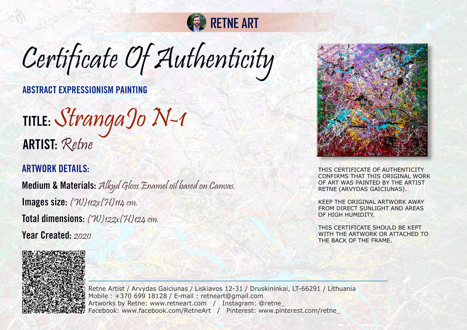 Why Do I Provide A Certificate Of Authenticity? What Is It?, 42 OFF