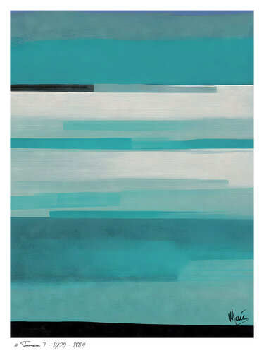 Série # Terrasses, 7 van Marc Leforestier, Afdruk te koop op Singulart