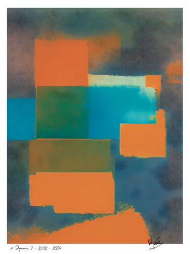 Série # Japonais, 7 von Marc Leforestier, Druck kaufen auf Singulart