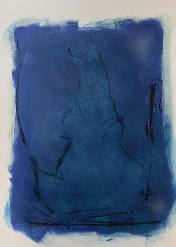 # Majorelle VS Klein van Marc Leforestier, Schilderij te koop op Singulart