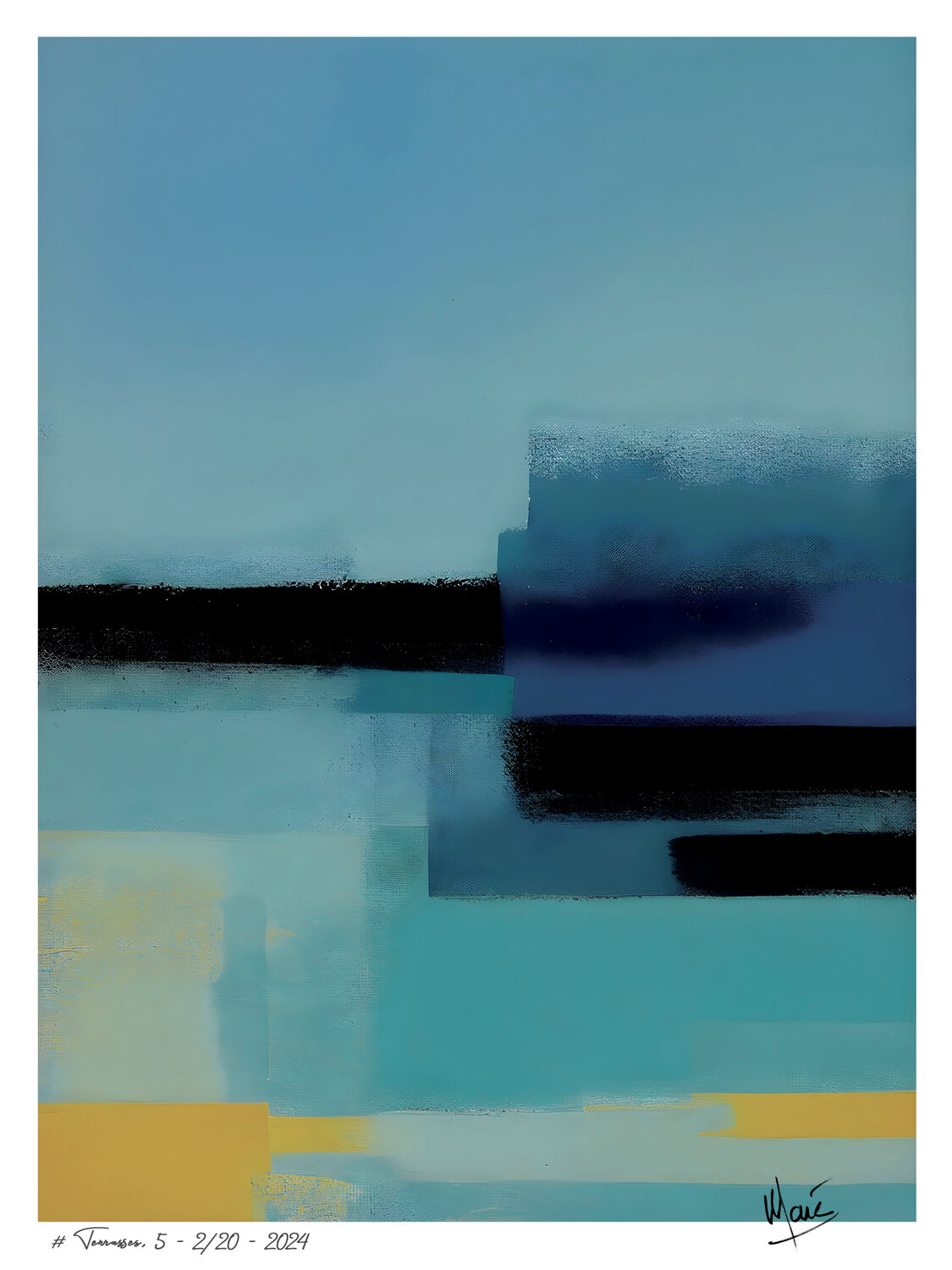 Série # Terrasses, 5 Marc Leforestier