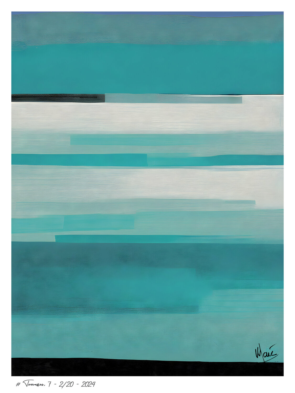 Série # Terrasses, 7 Marc Leforestier