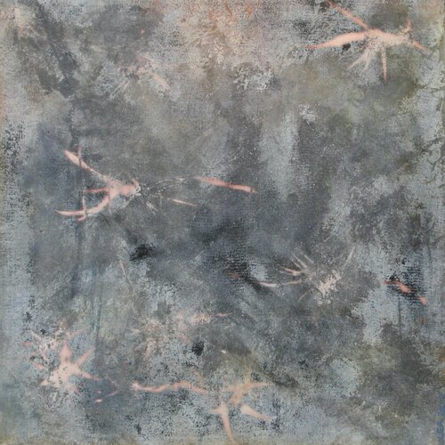 Natur auf Stahl | No.401 und Stahlfuss H: 48 cm van Ulea Wesemeyer, Schilderij te koop op Singulart