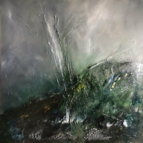 Eveil di Fabienne Ribeyrolles, Pittura in vendita su Singulart