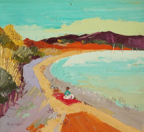 L'année des méduses by Michèle Ulmann, Painting for Sale on Singulart