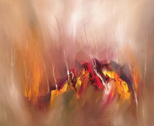 Orange autumn von Georgi Petrov, Malerei kaufen auf Singulart