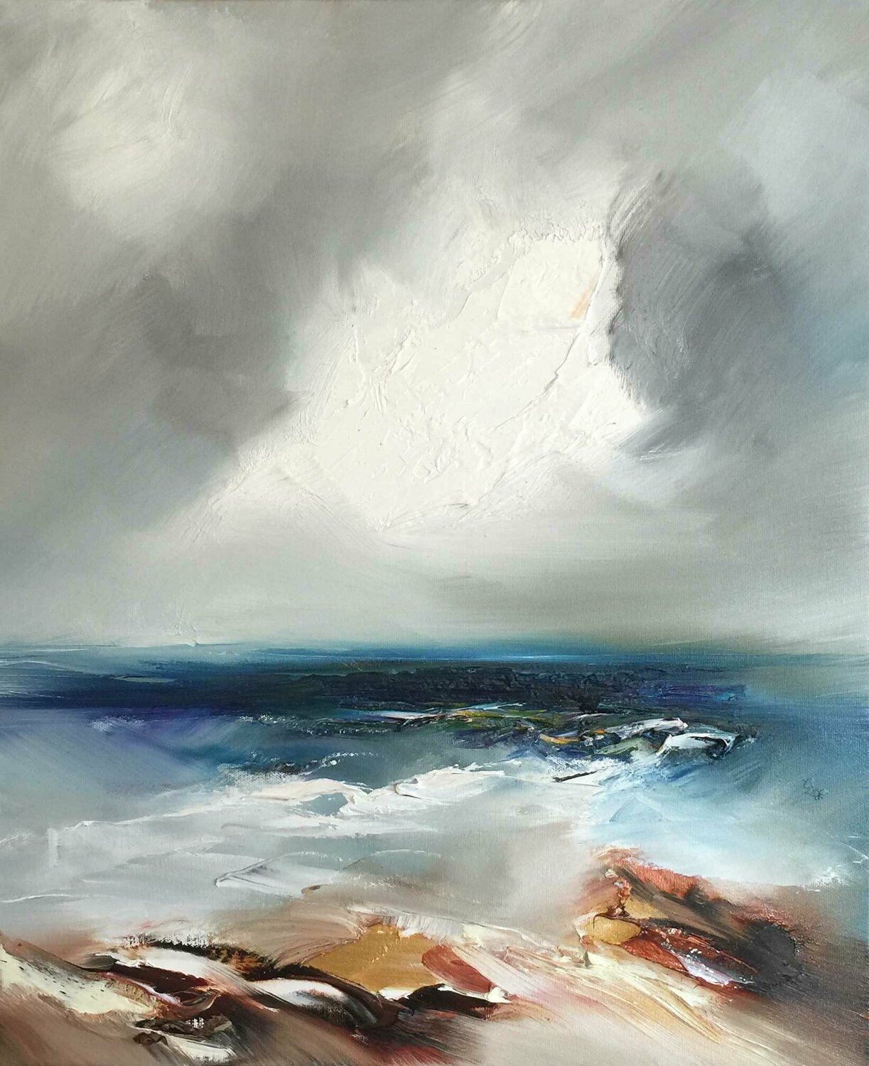 January seascape Georgi Petrov