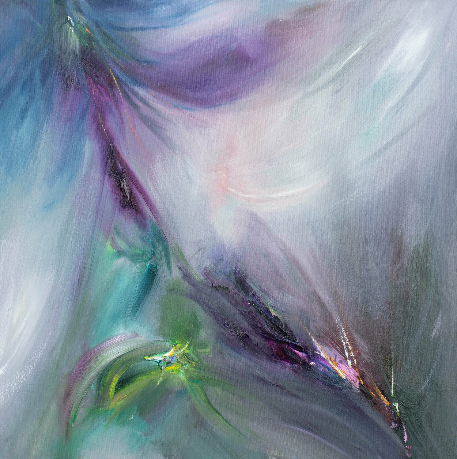 The soul of a flower Georgi Petrov Originalgemälde zu verkaufen