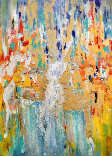 Conversation des astraux de Cassia, Pintura a la venta en Singulart