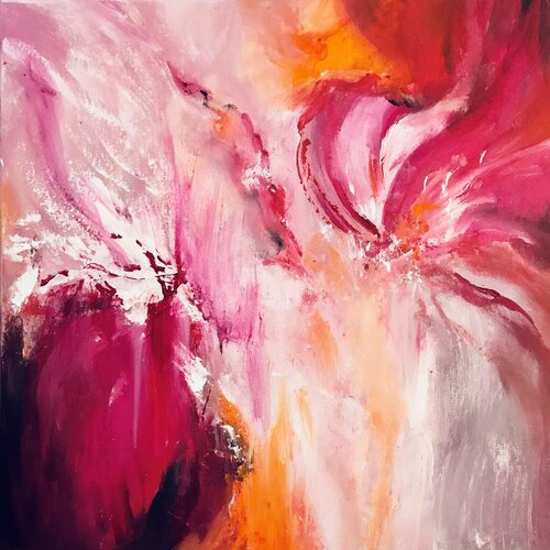 Expression florale di Cassia, Pittura in vendita su Singulart