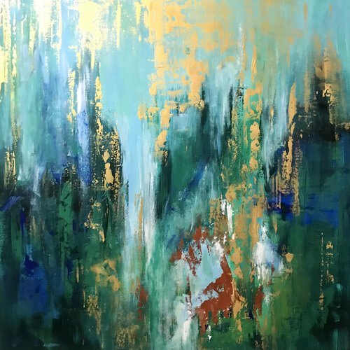 La belle verte van Cassia, Schilderij te koop op Singulart