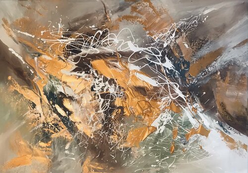 L’automne aromatic di Cassia, Pittura in vendita su Singulart
