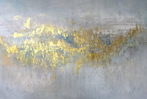 Cloudy mountains di Cassia, Pittura in vendita su Singulart