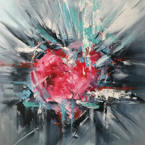 In true Love van Cassia, Schilderij te koop op Singulart