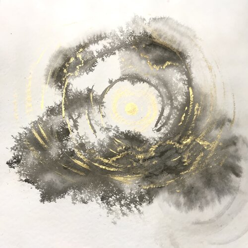 The time of the moonlight by Cassia, Work on Paper for Sale on Singulart