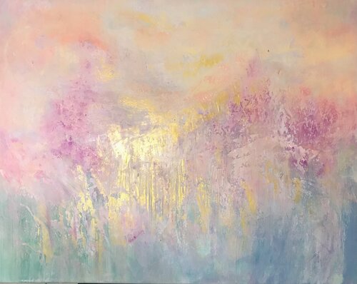 Blossom Abstract di Cassia, Pittura in vendita su Singulart