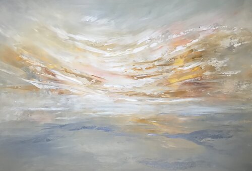 Sea Sunset di Cassia, Pittura in vendita su Singulart
