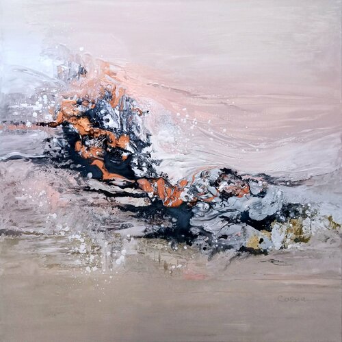 The waves of moonlight van Cassia, Schilderij te koop op Singulart