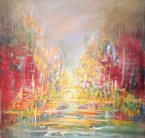 Misty morning di Cassia, Pittura in vendita su Singulart