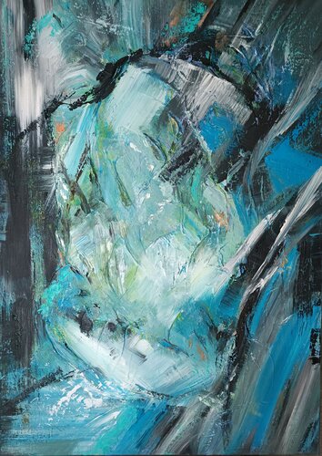 The Song of Sirene van Cassia, Schilderij te koop op Singulart