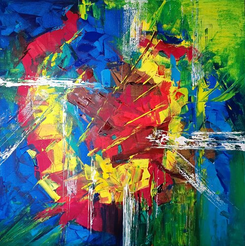 Energy Abstract van Cassia, Schilderij te koop op Singulart