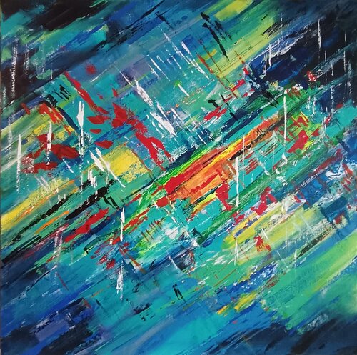 The world of reflection van Cassia, Schilderij te koop op Singulart