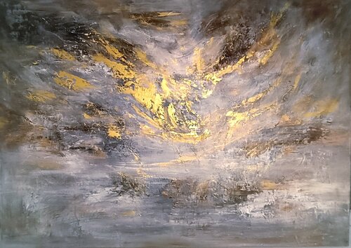 Les anges gardiens van Cassia, Schilderij te koop op Singulart