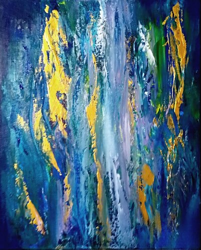 Joyeux Vert van Cassia, Schilderij te koop op Singulart
