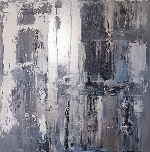 Silver Abstract Cassia