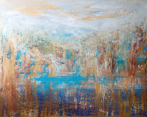 Alpine lake Caoma von Cassia, Malerei kaufen auf Singulart