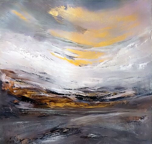 Over the rocks van Cassia, Schilderij te koop op Singulart