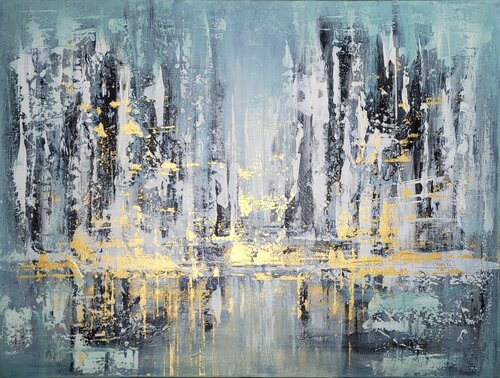 Frozen sunshine by Cassia, Painting for Sale on Singulart