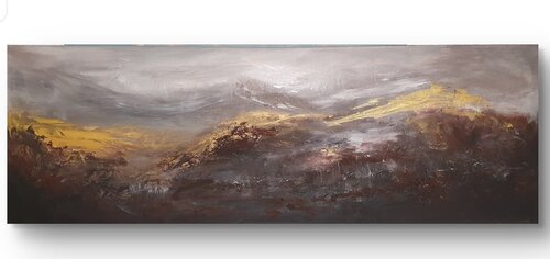 Mountains by Cassia, 회화 for Sale on Singulart