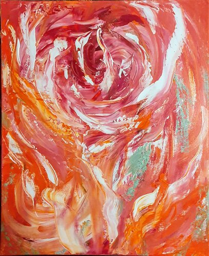 Une caresse van Cassia, Schilderij te koop op Singulart
