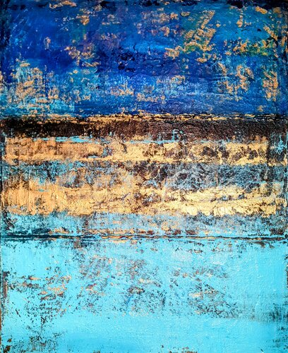 Sea Abstract van Cassia, Schilderij te koop op Singulart