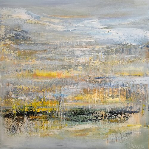 Les reflets  d'automne di Cassia, Pittura in vendita su Singulart
