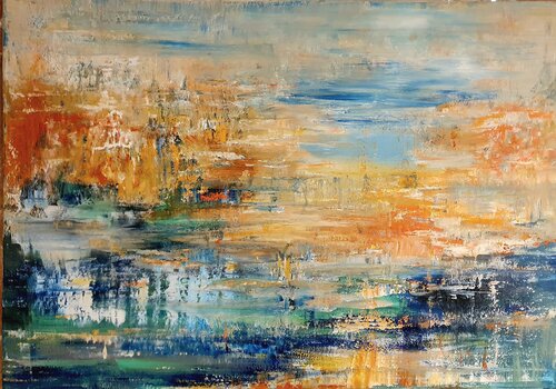 Autumn. November Sun. di Cassia, Pittura in vendita su Singulart