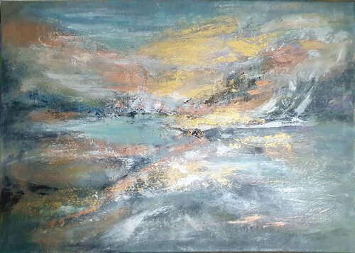 Misty  fly par Cassia, Peinture en vente sur Singulart