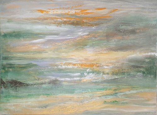 Nuages ensoleillées von Cassia, Malerei kaufen auf Singulart