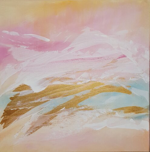 Réveil du soleil II di Cassia, Pittura in vendita su Singulart