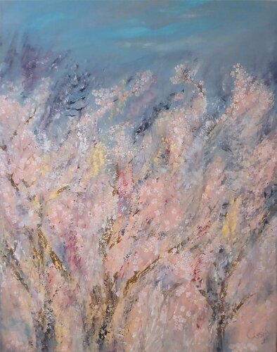 Silence du printemps von Cassia, Malerei kaufen auf Singulart