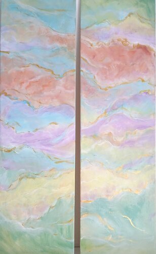 Easter Sky di Cassia, Pittura in vendita su Singulart
