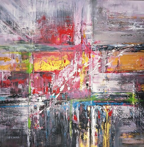 Golden Light di Cassia, Pittura in vendita su Singulart