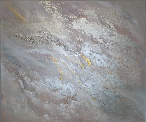 Winter lines by Cassia, Painting for Sale on Singulart