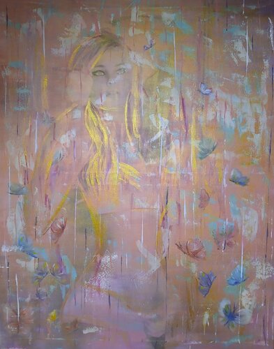 Thank you Brigitte! von Cassia, Malerei kaufen auf Singulart