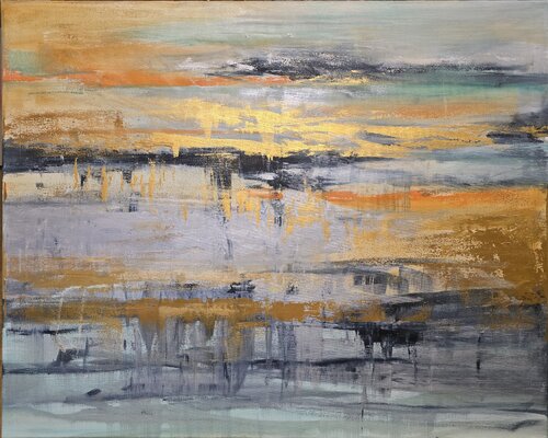 Sky over the sea di Cassia, Pittura in vendita su Singulart