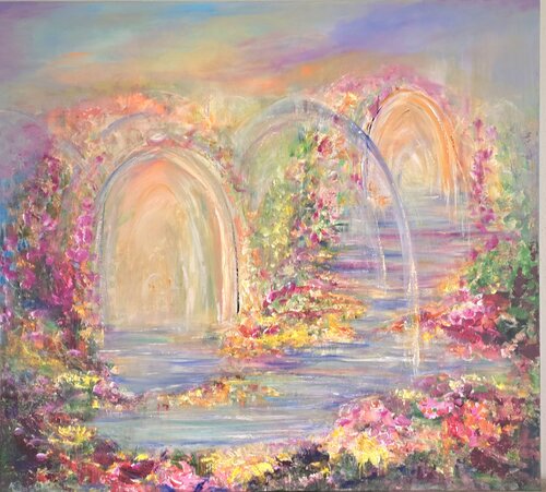 Portails du paradis di Cassia, Pittura in vendita su Singulart