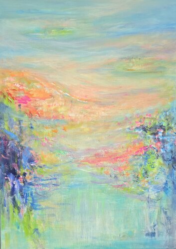 Mélodie matinale di Cassia, Pittura in vendita su Singulart