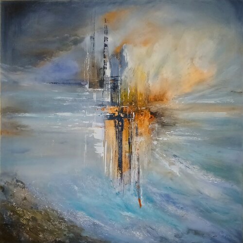 The moment of di Cassia, Pittura in vendita su Singulart