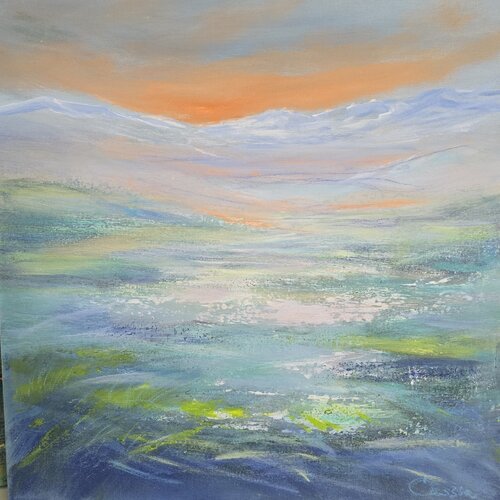 Alpin Spring II by Cassia, Painting for Sale on Singulart